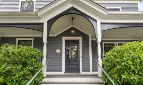 Front of a local family house in Watertown MA.