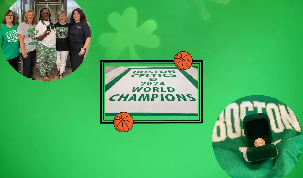 Celtics Championship banner